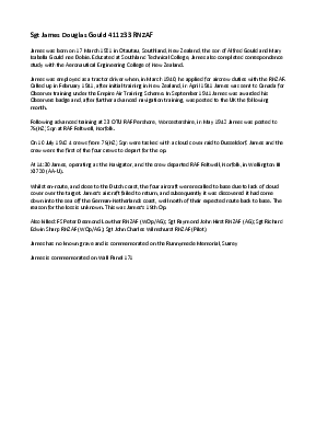 A preview of a PDF biography for Gould, James Douglas